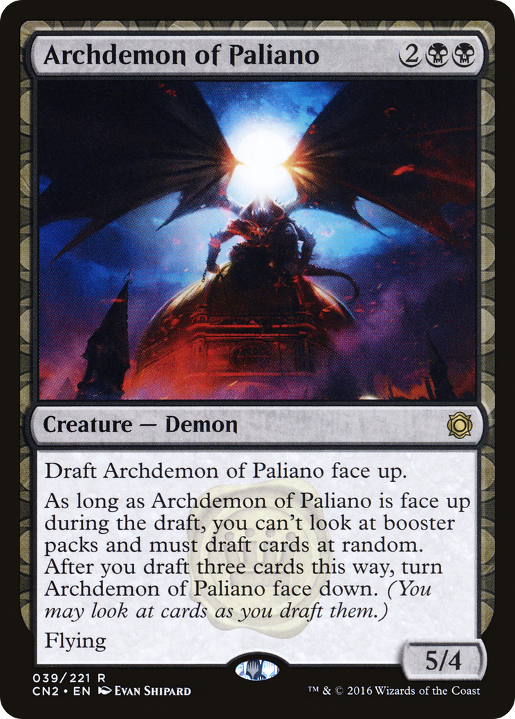 Archdemon of Paliano (CN2-039) (Foil)