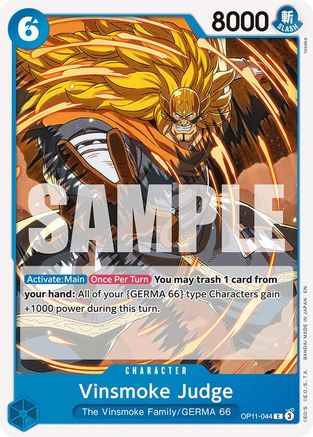 Vinsmoke Judge (OP11-044)