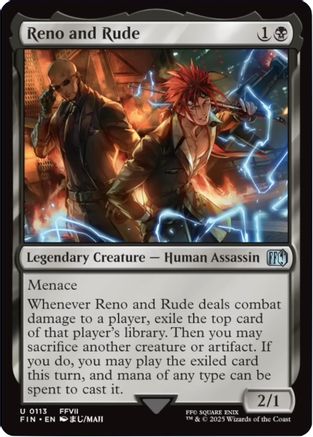Reno and Rude (FIN-113) (Foil)