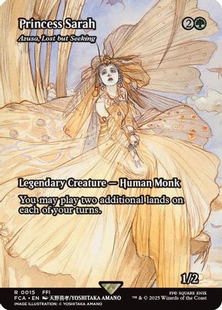 Princess Sarah / Azusa, Lost but Seeking (FCA-015) (Borderless) (Foil)