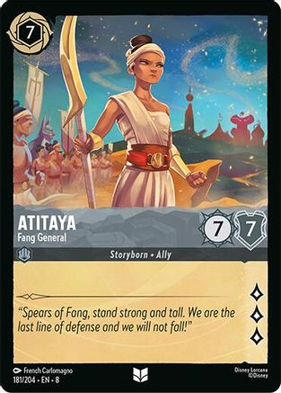 Atitaya - Fang General (8-181)