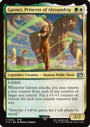 Garnet, Princess of Alexandria (FIN-222) (Foil)