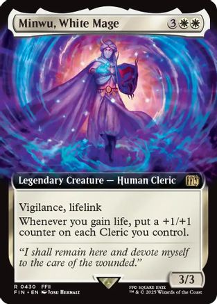 Minwu, White Mage (FIN-430) (Extended Art)