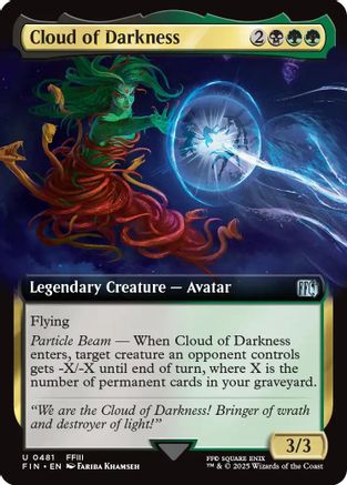 Cloud of Darkness (FIN-481) (Extended Art) (Foil)