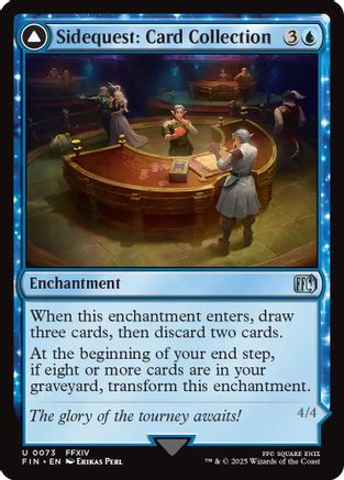 Sidequest: Card Collection // Magicked Card (FIN-073)