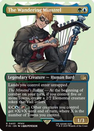 The Wandering Minstrel (FIN-403) (Borderless)