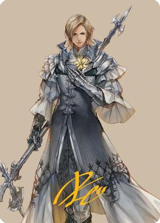 Dion, Bahamut's Dominant Art Card (Gold-Stamped Signature) (AAFIN-042)