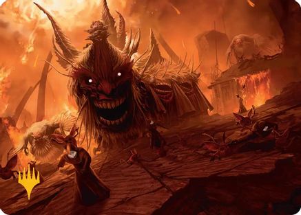 The Final Days Art Card (Gold-Stamped Planeswalker Symbol) (AAFIN-006)