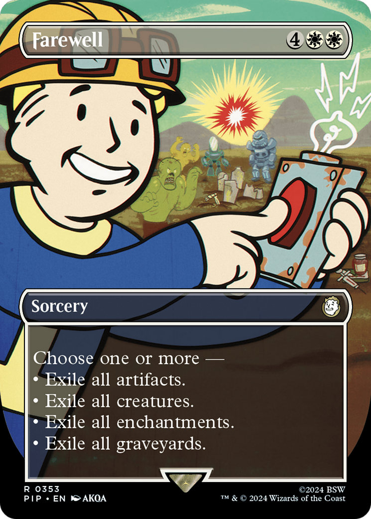 Farewell (PIP-353) (Borderless) (Foil)