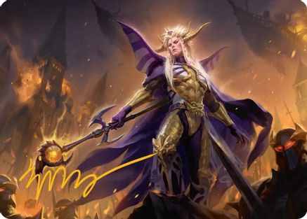 The Emperor of Palamecia Art Card (Gold-Stamped Signature) (AAFIN-013)