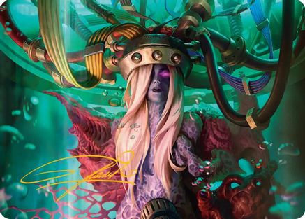 Jenova, Ancient Calamity Art Card (Gold-Stamped Signature) (AAFIN-014)