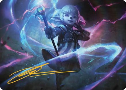 Shantotto, Tactician Magician Art Card (Gold-Stamped Signature) (AAFIN-016)