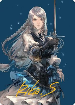 Jill, Shiva's Dominant Art Card (Gold-Stamped Signature) (AAFIN-043)