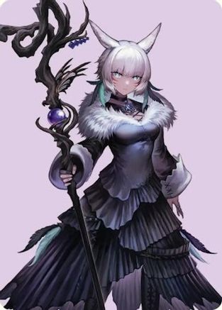 Y'shtola, Night's Blessed Art Card (53) (AAFIN-053)
