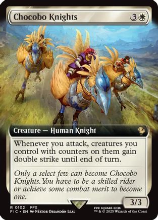 Chocobo Knights (Extended Art) (FIC-102)