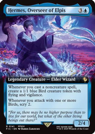Hermes, Overseer of Elpis (Extended Art) (FIC-141) (Foil)