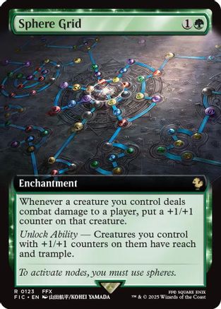 Sphere Grid (Extended Art) (FIC-123) (Foil)