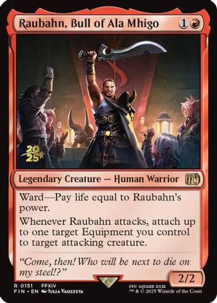 Raubahn, Bull of Ala Mhigo (PRE-151) (Foil)