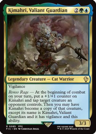 Kimahri, Valiant Guardian (Surge Foil) (FIC-085)