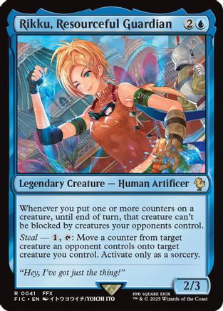 Rikku, Resourceful Guardian (Surge Foil) (FIC-041)