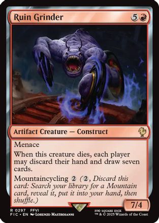 Ruin Grinder (Surge Foil) (FIC-297)