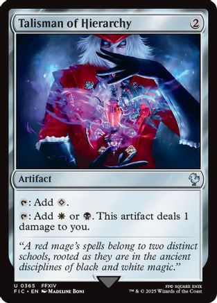 Talisman of Hierarchy (Surge Foil) (FIC-365)