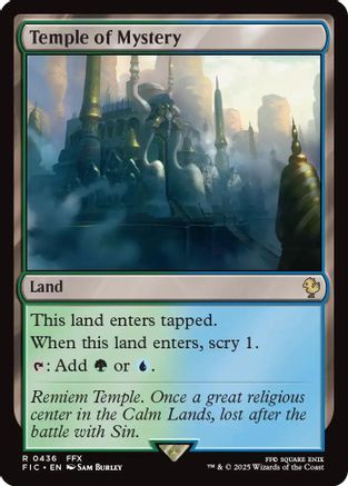 Temple of Mystery (Surge Foil) (FIC-436)