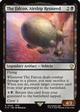 The Falcon, Airship Restored (Surge Foil) (FIC-045)