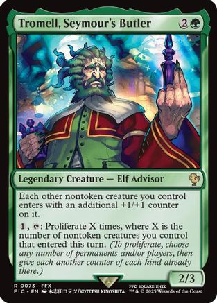 Tromell, Seymour's Butler (Surge Foil) (FIC-073)