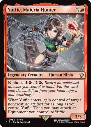 Yuffie, Materia Hunter (Surge Foil) (FIC-065)