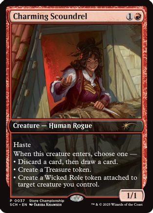 Charming Scoundrel (GAME-037) (Foil)