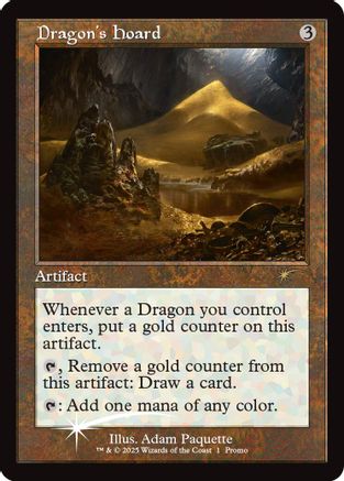 Dragon's Hoard (Retro Frame) (PW25-001) (Foil)