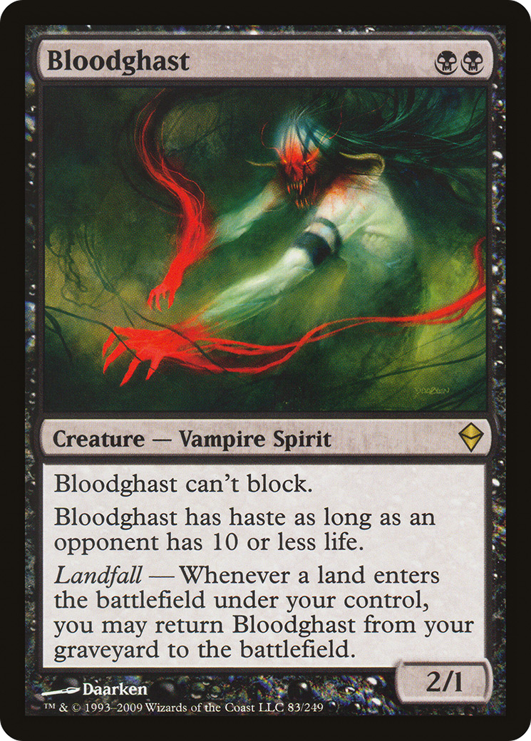 Bloodghast (ZEN-083) (Foil)