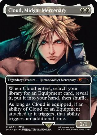 Cloud, Midgar Mercenary (PTP-001)