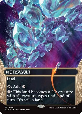 Mutavault (0028) (Borderless) (EOS-028) (Foil)