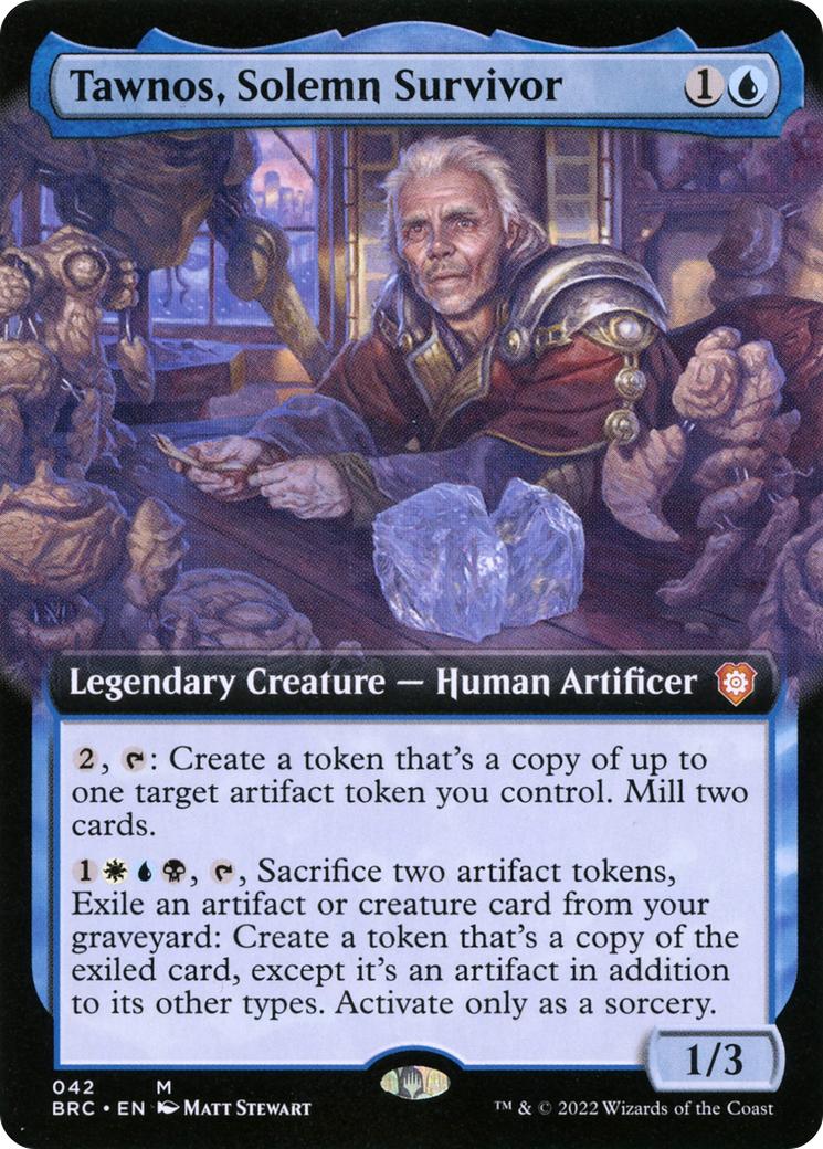 Tawnos, Solemn Survivor (BRC-042) (Extended Art)