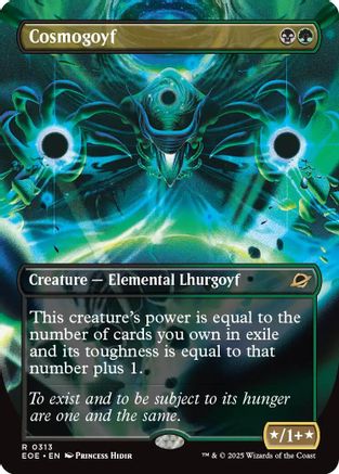 Cosmogoyf (Borderless) (EOE-313) (Foil)