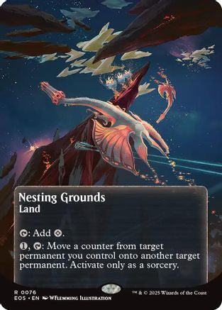 Nesting Grounds (0076) (Borderless) (EOS-076) (Foil)