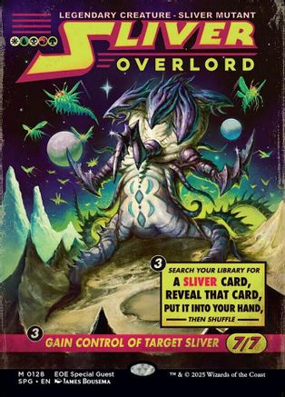 Sliver Overlord (Showcase) (SPG-128)