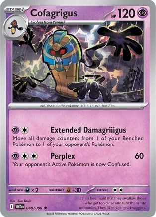 Cofagrigus (WHT-040) (Holofoil)