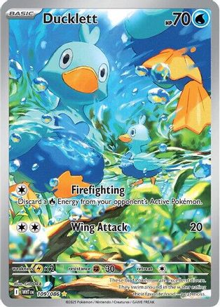 Ducklett (WHT-109) (Holofoil)