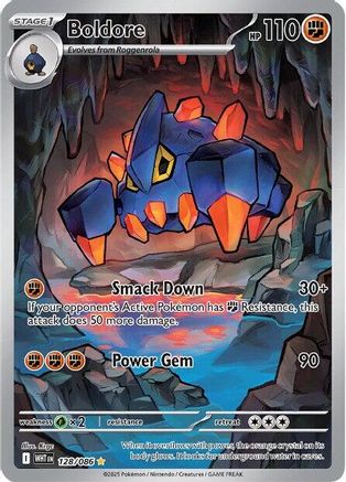 Boldore (WHT-128) (Holofoil)