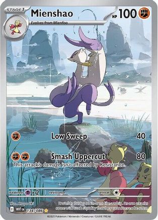 Mienshao (WHT-134) (Holofoil)