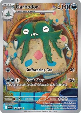 Garbodor (WHT-141) (Holofoil)