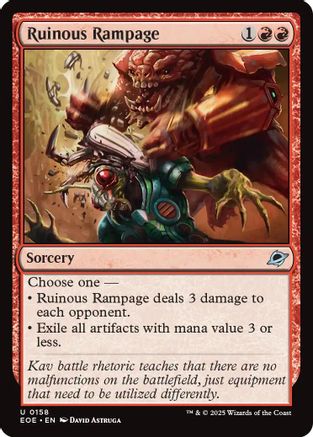 Ruinous Rampage (EOE-158)
