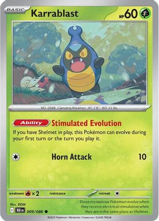 Karrablast (BLK-009) (Reverse Holofoil)