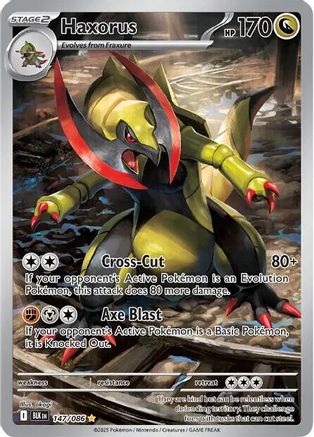 Haxorus (BLK-147) (Holofoil)