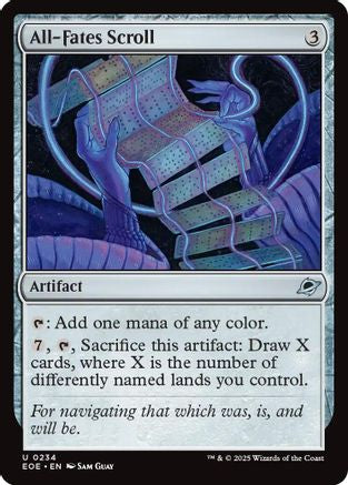 All-Fates Scroll (EOE-234) (Foil)