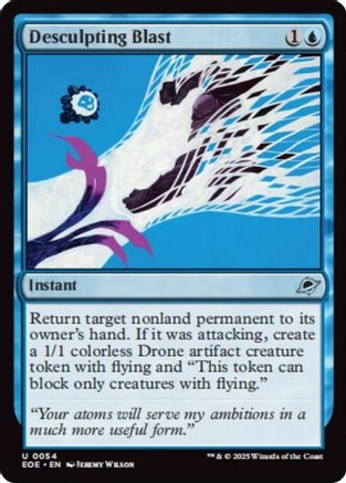 Desculpting Blast (EOE-054) (Foil)