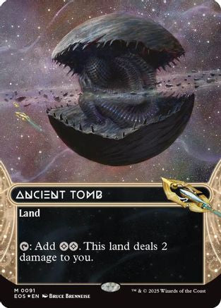 Ancient Tomb (0091) (Borderless) (Galaxy Foil) (EOS-091)